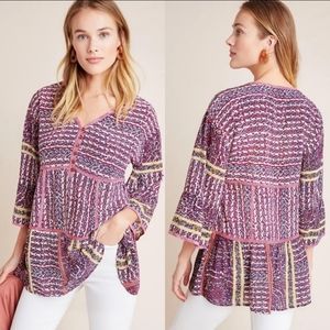 Maeve for Anthropologie Boho Style Blouse